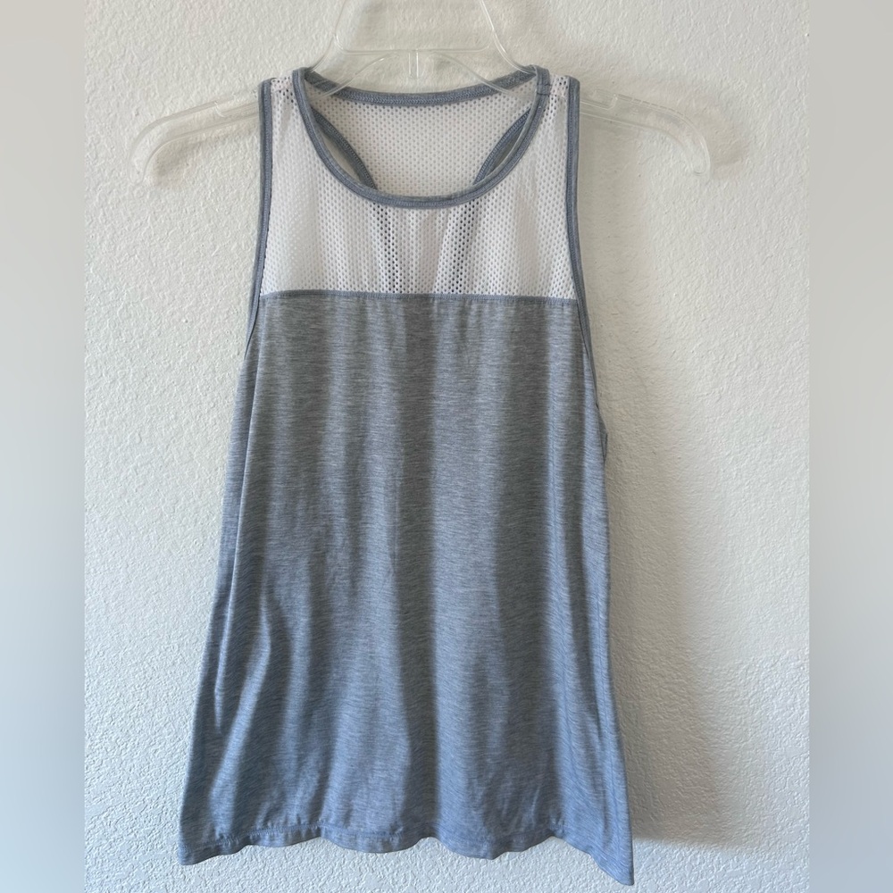 Athleta Gray Move With Ease Tank Workout‎ Tank SZ XS